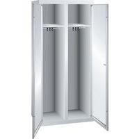 Garderobekast 800x500x1700mm 2 vakken - Lista