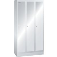 Garderobekast 900x500x1800mm 3 vakken - Lista