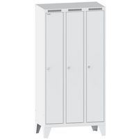 Garderobekast 900x500x1850mm 3 vakken - Lista