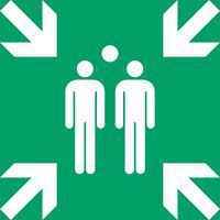Pictogram Verzamelplaats