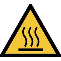 Pictogram Waarschuwing: heet oppervlak