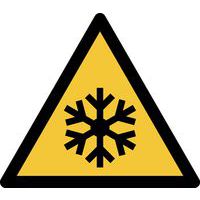 Pictogram Waarschuwing: lage temperaturen