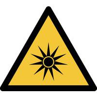 Pictogram Waarschuwing: optische straling