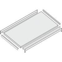 Extra legbord -enkele diepte/schuin - BxH 1000x400 mm - glansverzinkt