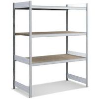 Grootvakstelling met legbord van houtvezelplaat DxH 824x2000 mm
