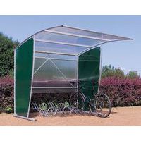 Fietsenstalling rechthoekig - Basismodule zonder fietsenrekken