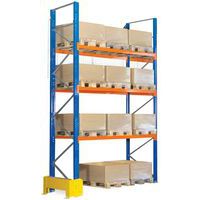 Palletstelling Easy-Rack valbeveiligingsrooster - epoxyafwerking - Manorga