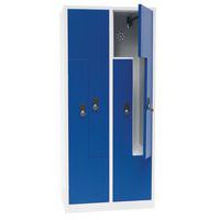 Garderobe metaal - 2 tot 6 vakken breedte 200 mm - Manutan Expert, foto 5 van 6