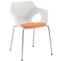 Design stoel, afgerond - brede zitting - Linea Fabbrica