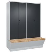 Lockerkast uit 1 stuk met brede breedte - CP