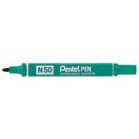 Permanente markeerstift N50 - ronde punt - met dop - Pentel, foto 2 van 4