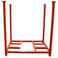 Mobiel rek met opengewerkte voet op poten - Stockman