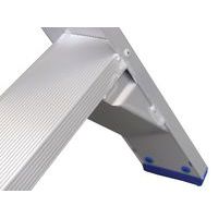 Industriële trapladder aluminium - enkelzijdig