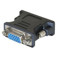Adapter uit één stuk DVI/VGA