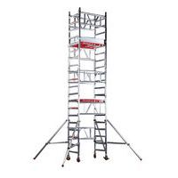 Rolsteiger MiTOWER houten platform werkhoogte 4.2 tot 6.2 m - Altrex