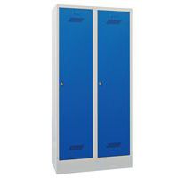 Garderobekast Medium 400 - Op sokkel - Schone industrie - Hangslothouder - 2 kolommen, foto 3 van 3