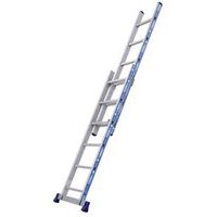 Met de hand uitschuifbare ladder Platinium Afix - 2 delen - Tubesca, foto 2 van 2