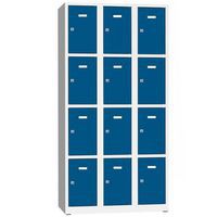 Lockerkast gelast Philip - 8, 10, 12 en 15 vakken, foto 5 van 6