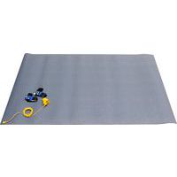 Antistatische mat met aarding - 150 × 90 cm