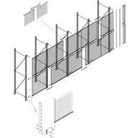 U-bevestiging voor valbeveiligingsrooster Easy-Rack stellingen - Manorga, foto 2 van 2