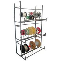 Kabelhaspel- en draadspoelenrek Bobi-Rack