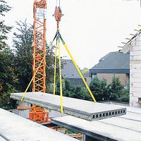 Hijsband met coating - Hefvermogen 1000 tot 5000 kg - Lengte 2 m tot 4 m