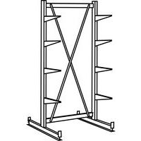 Stelling Canti-Strong - Belasting 330 kg per niveau - Bito