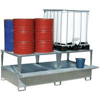 Opvangbak met verhoging 1050 L