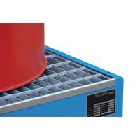 Accessoire opvangbak - Gegalvaniseerd rooster - Manutan Expert