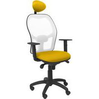 Bureaustoel Jorquera met witte rugleuning - Piqueras y crespo