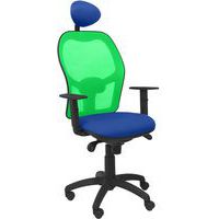 Bureaustoel Jorquera met groene rugleuning - Piqueras y crespo