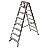 Professionele dubbelzijdige trapladder - 5 tot 12 treden, foto 2 van 2