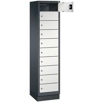 PC-kast 10 en 20 vakken - 1 en 2 kolommen, breedte 400 mm - Op sokkel - CP, foto 2 van 3