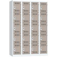 Meervaks garderobekast - 1 kolom - 2 vakken - Breedte 300 mm