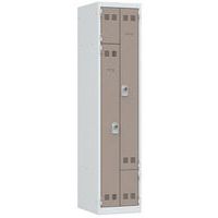 L-vormige, ruimtebesparende garderobekast - 1 kolom - Breedte 400 mm, foto 4 van 6