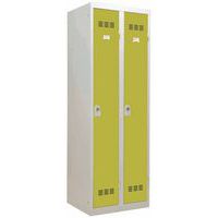Garderobekast lichte industrie - 2 kolommen - Breedte 300 mm - Vinco