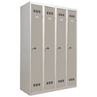 Garderobekast lichte industrie - Breedte 300 mm - 4 kolommen - Vinco, foto 5 van 6