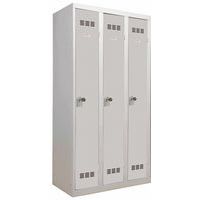Garderobekast lichte industrie - Breedte 300 mm - 3 kolommen - Vinco, foto 5 van 6