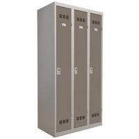 Garderobekast lichte industrie - Breedte 300 mm - 3 kolommen - Vinco, foto 2 van 6