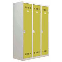 Garderobekast zware industrie - Breedte 400 mm - 3 kolommen - Vinco, foto 2 van 6