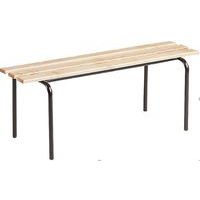 Stapelbare houten bank 120/160 en 200 cm