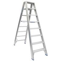 Trapladder dubbelzijdig - 3 tot 8 treden, foto 3 van 5