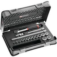 Doppenset 3/8'' metrische doppen 6-kant 18 delig - Facom