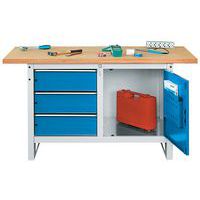 3 laden - 1 ladeblok