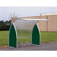 Fietsenstalling rond - basismodule - zonder fietsenrekken