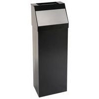 Afvalbak met duwklep en asbak Storico - Medial