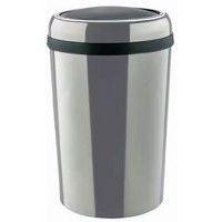 Afvalbak met klapdeksel cilindrisch Swingo - Medial