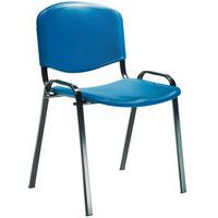 Stoel met 4 poten van polypropyleen - Zwarte constructie - Sokoa