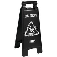 Tweezijdig waarschuwingsbord symbool Caution Rubbermaid