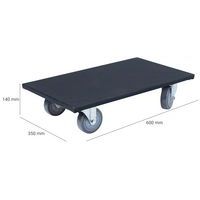 Houten dolly - Draagvermogen 300 en 500 kg - Manutan Expert, foto 6 van 6